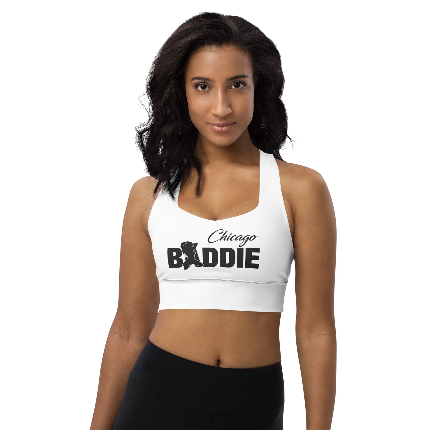 Longline sports bra