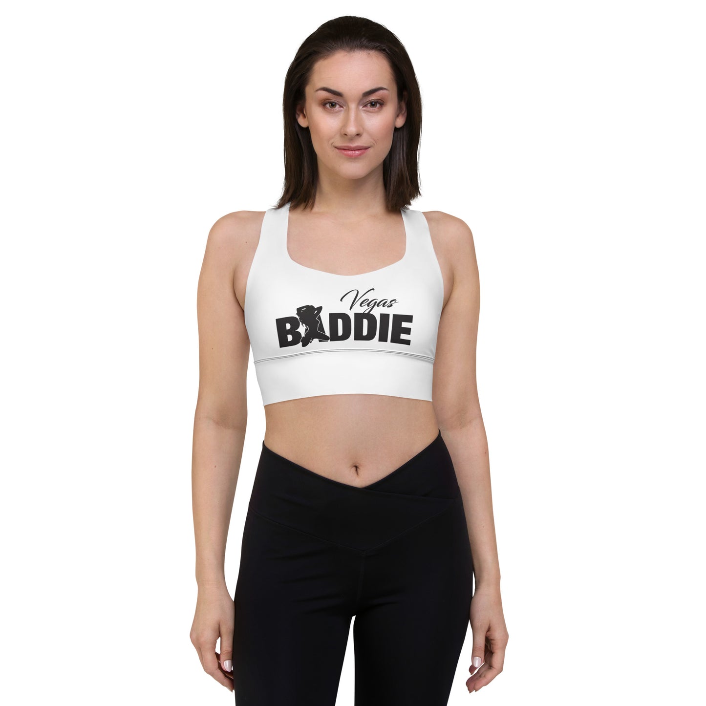 Longline sports bra