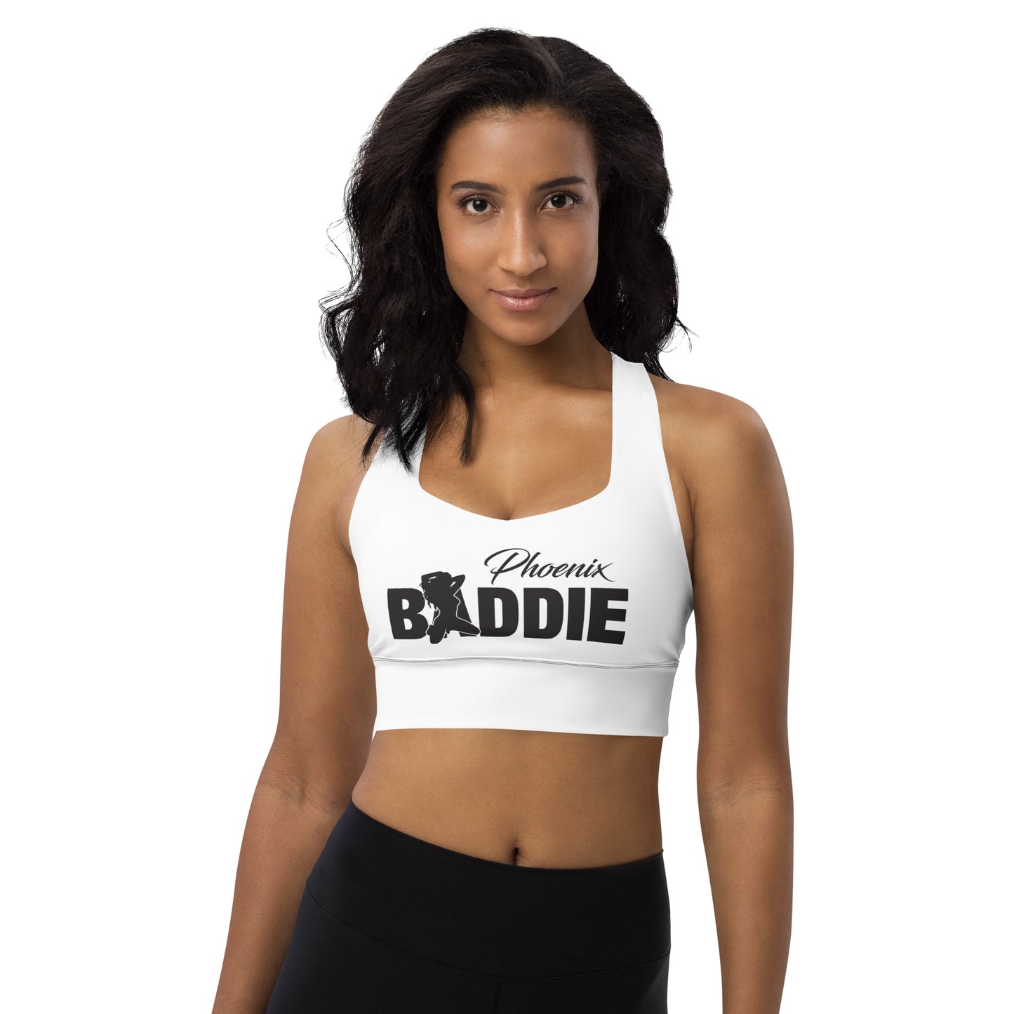 Longline sports bra