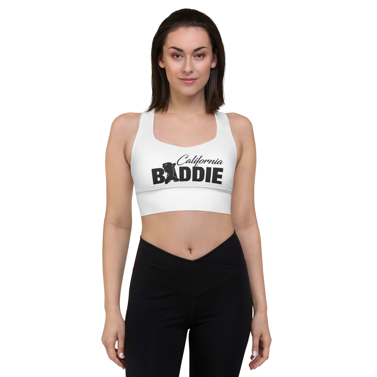 Longline sports bra