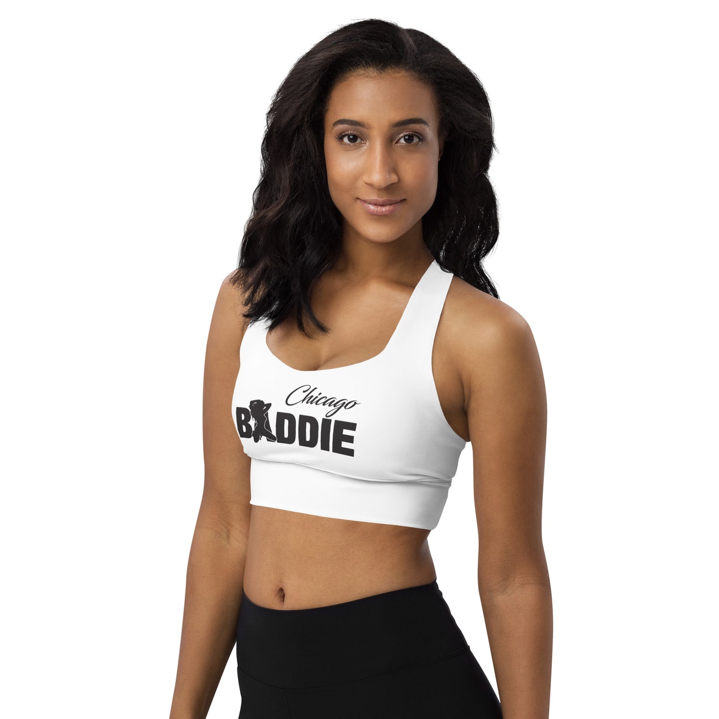 Longline sports bra