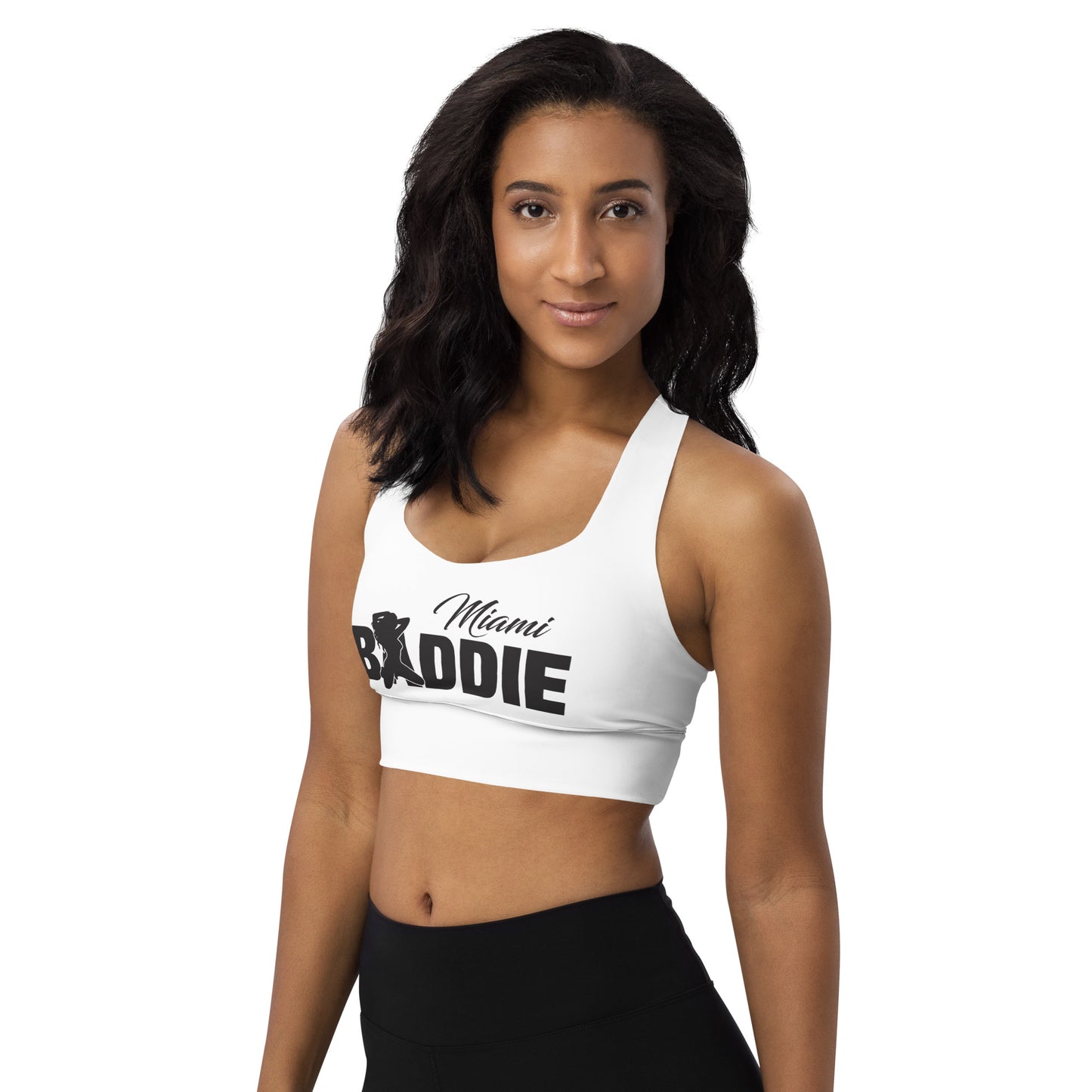 Longline sports bra