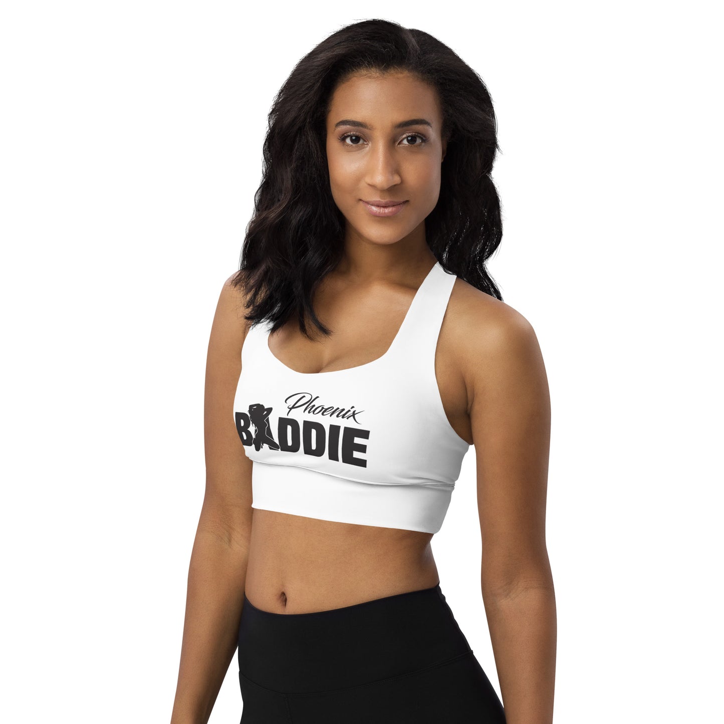 Longline sports bra