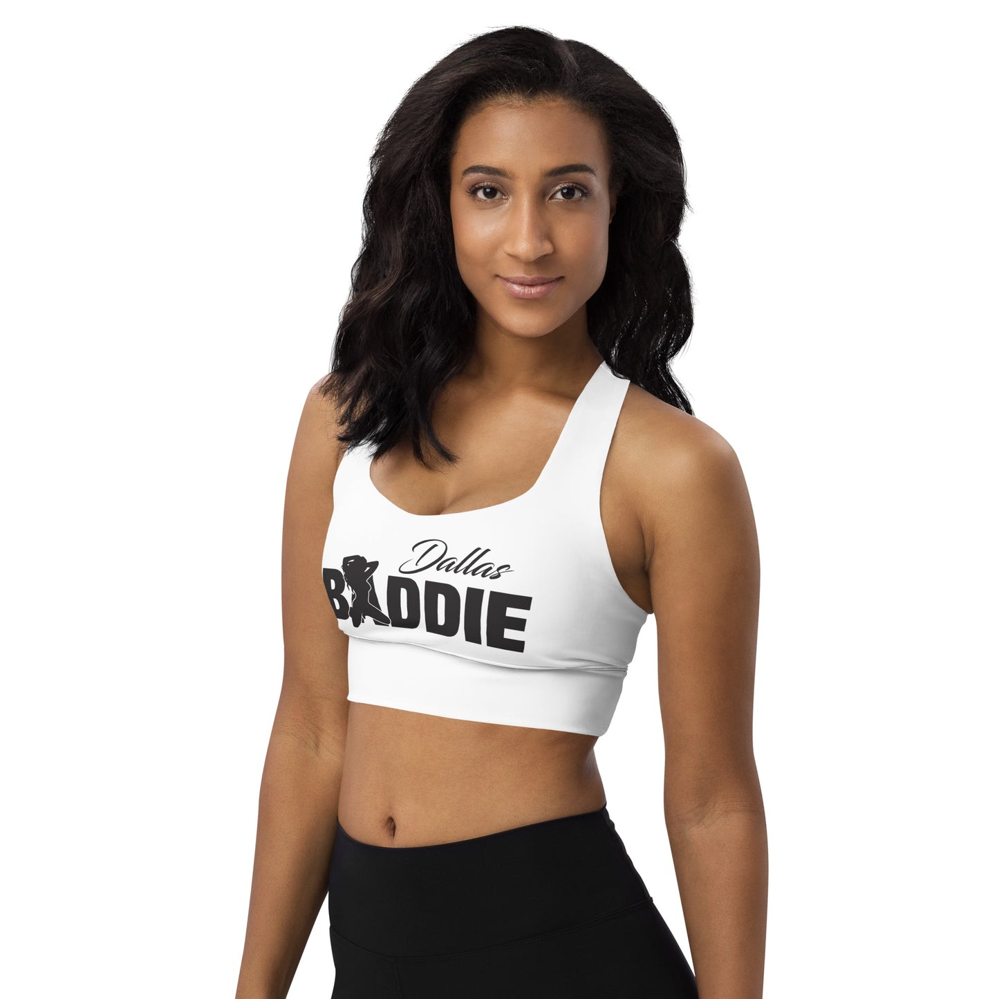 Longline sports bra