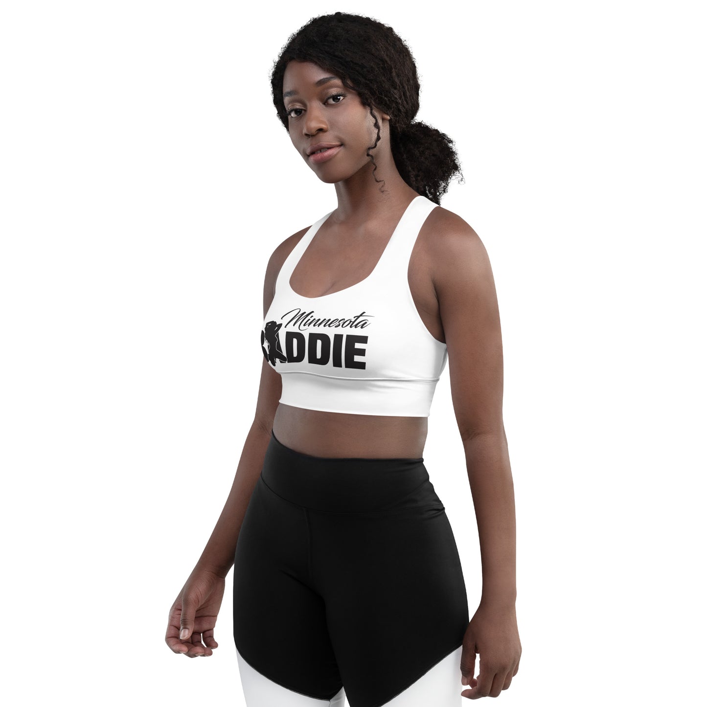 Longline sports bra