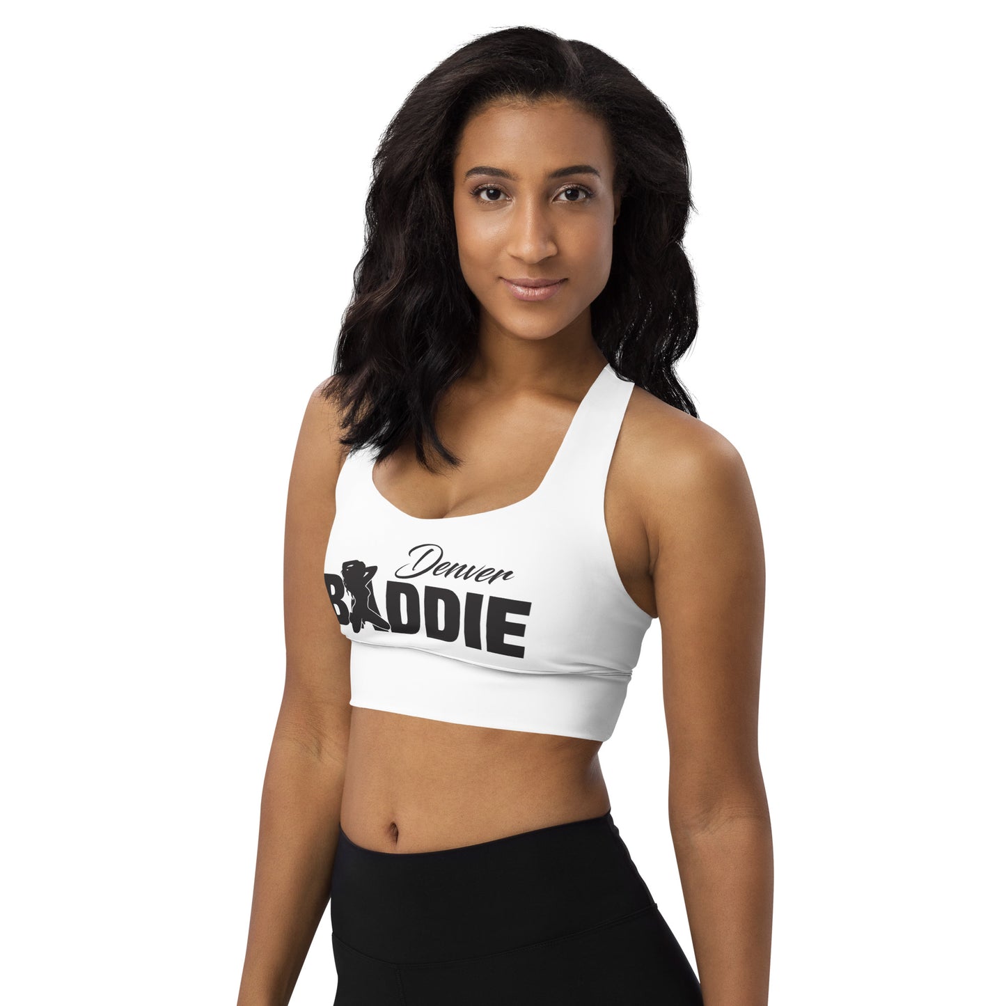 Longline sports bra