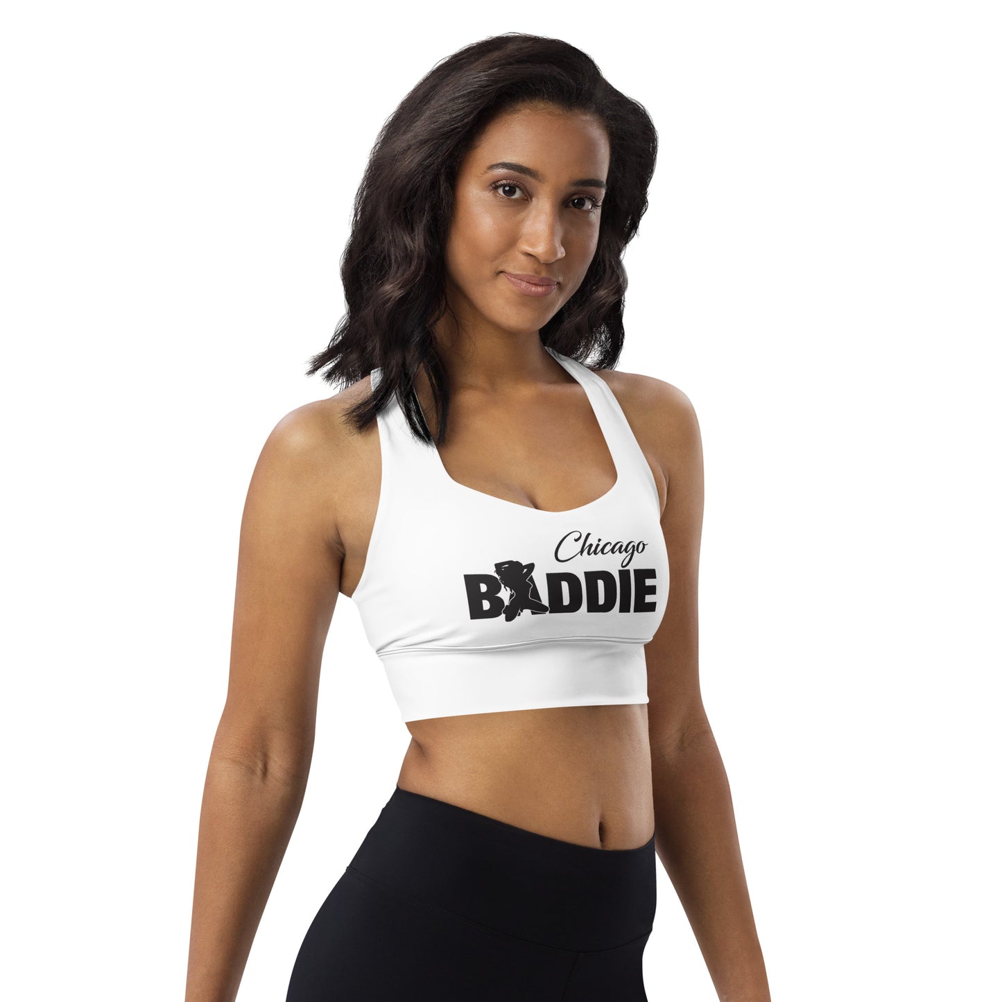 Longline sports bra