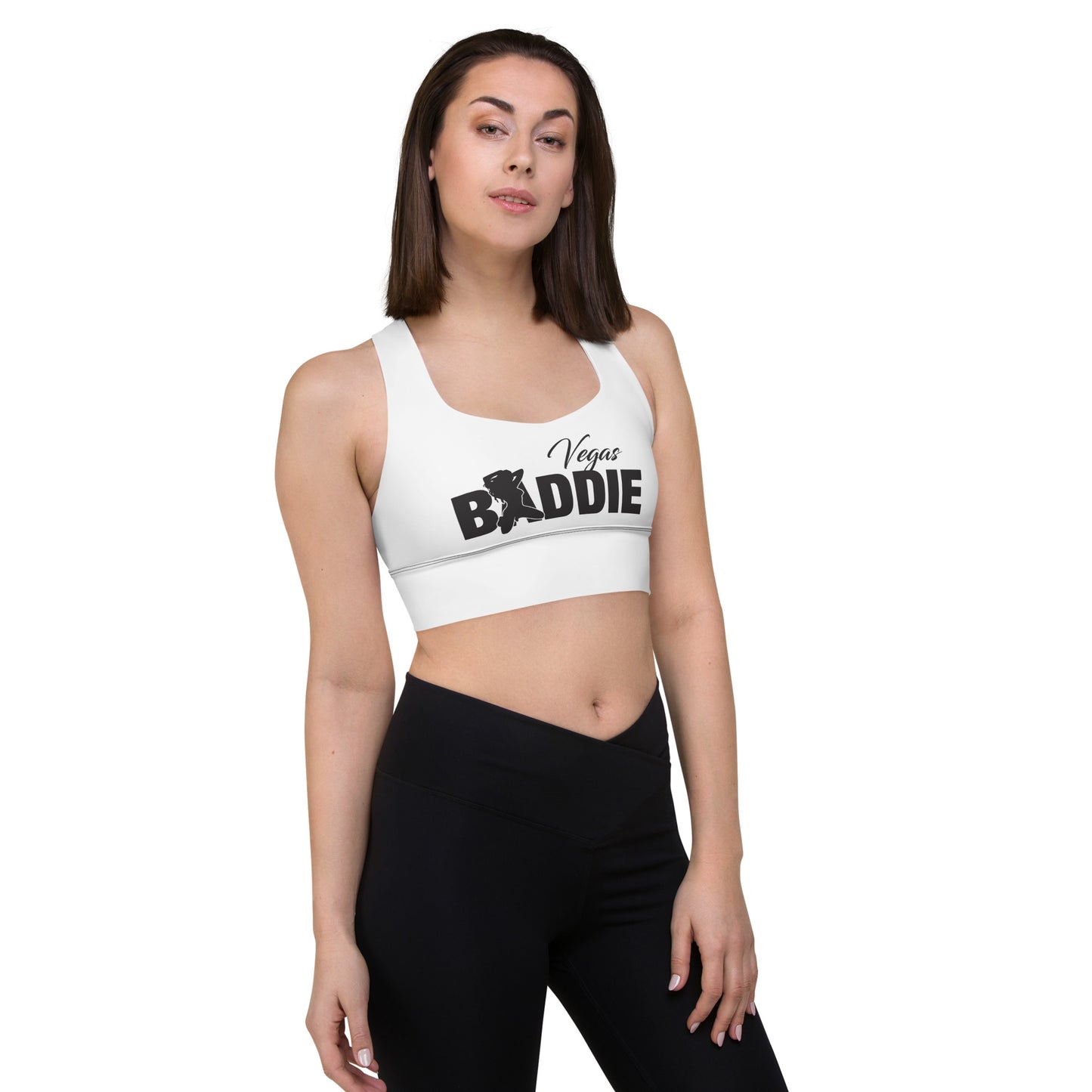 Longline sports bra