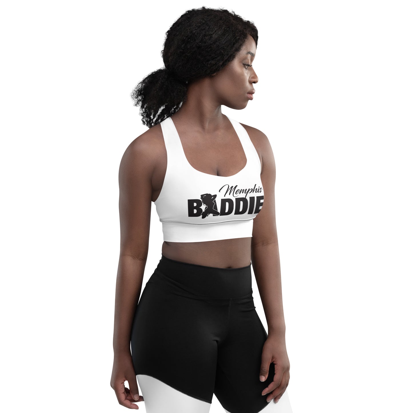 Longline sports bra