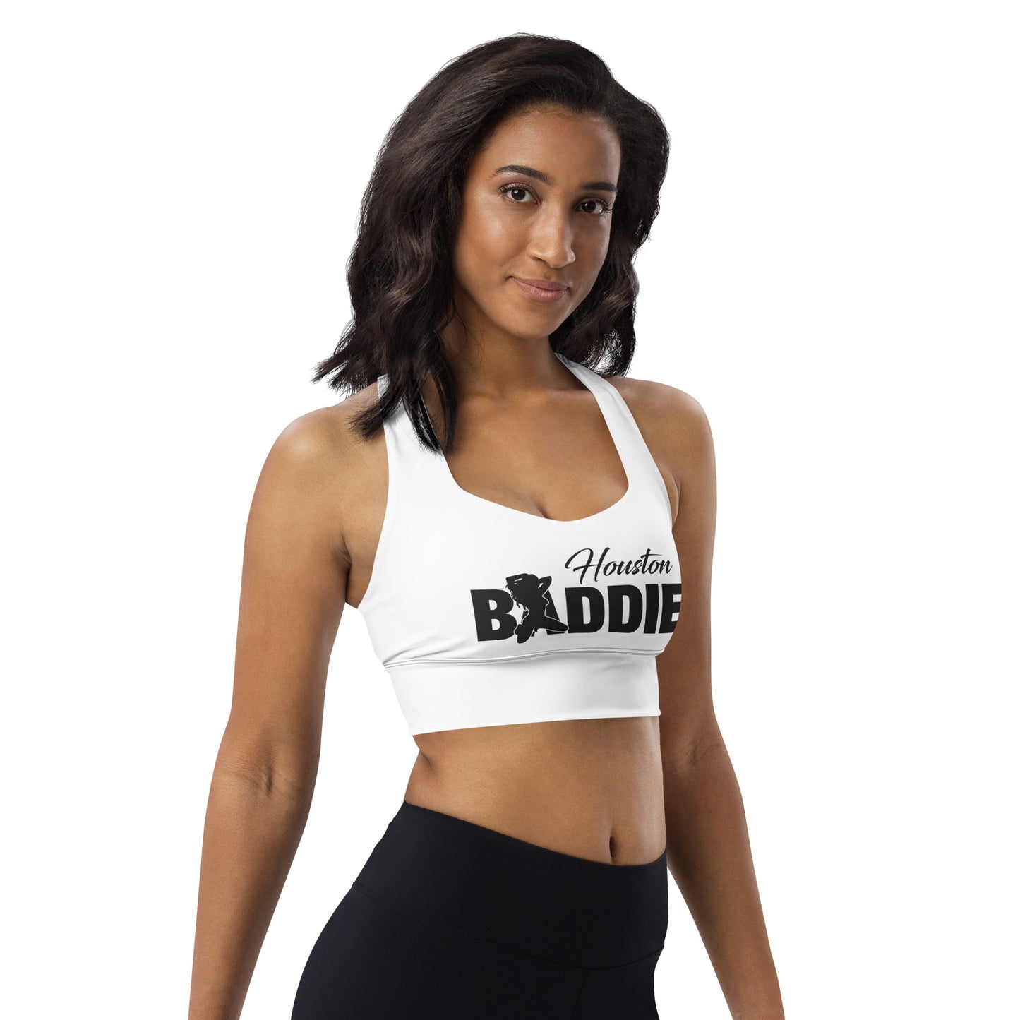 Longline sports bra