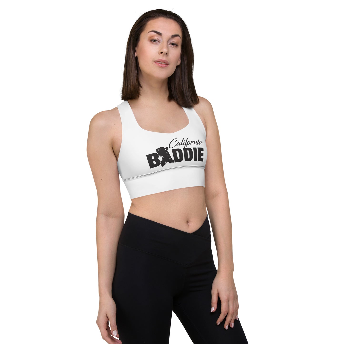 Longline sports bra